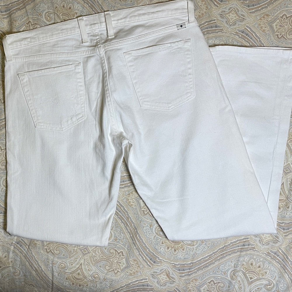 Lucky Brand Sienna Weekender Women's Crisp White Cropped Jeans - Picture 10 of 10